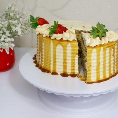 Caramel Drizzle cake