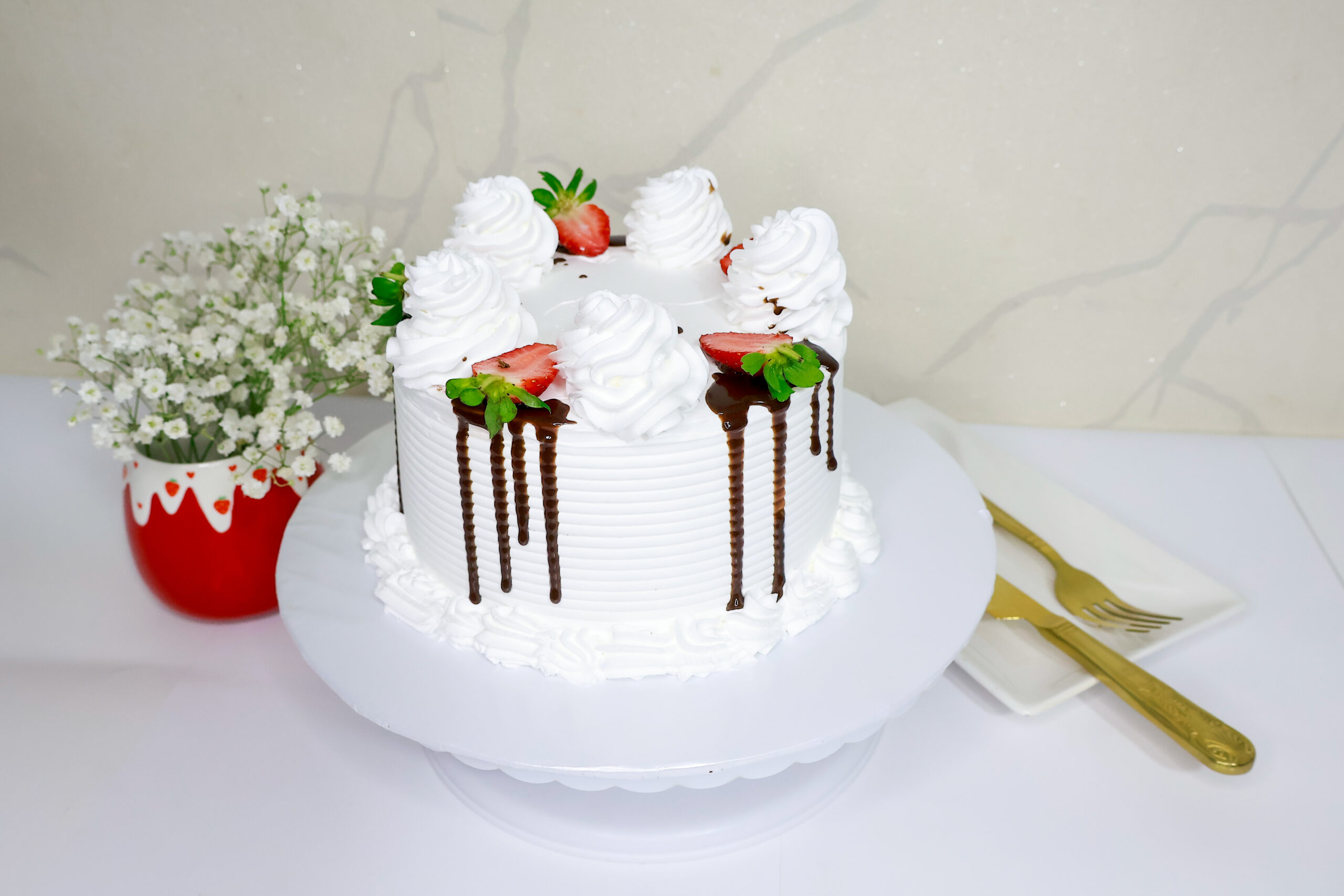 Strawberry Swirl Cake - Image 2