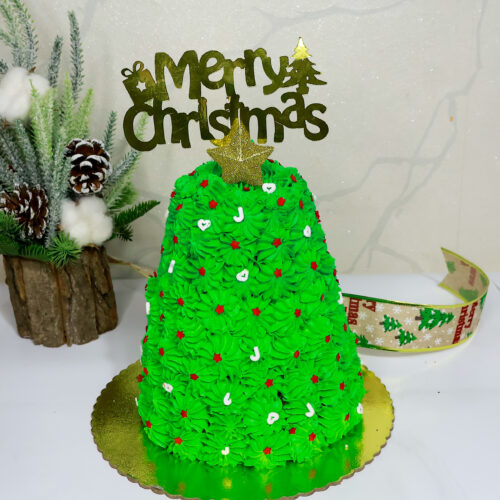 Christmas Tree Cake