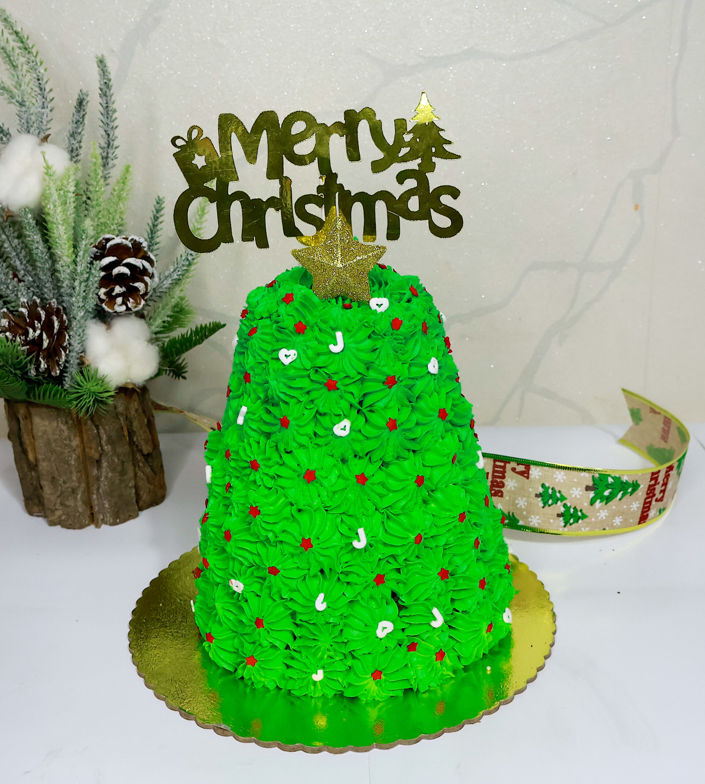 Christmas Tree Cake
