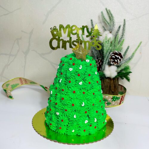 Christmas Tree Fruit Cake